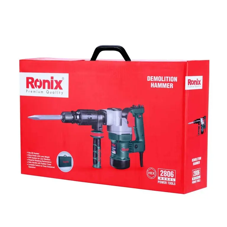 چکش تخریب برقی 6 کیلویی 10 ژول رونیکس 2806
