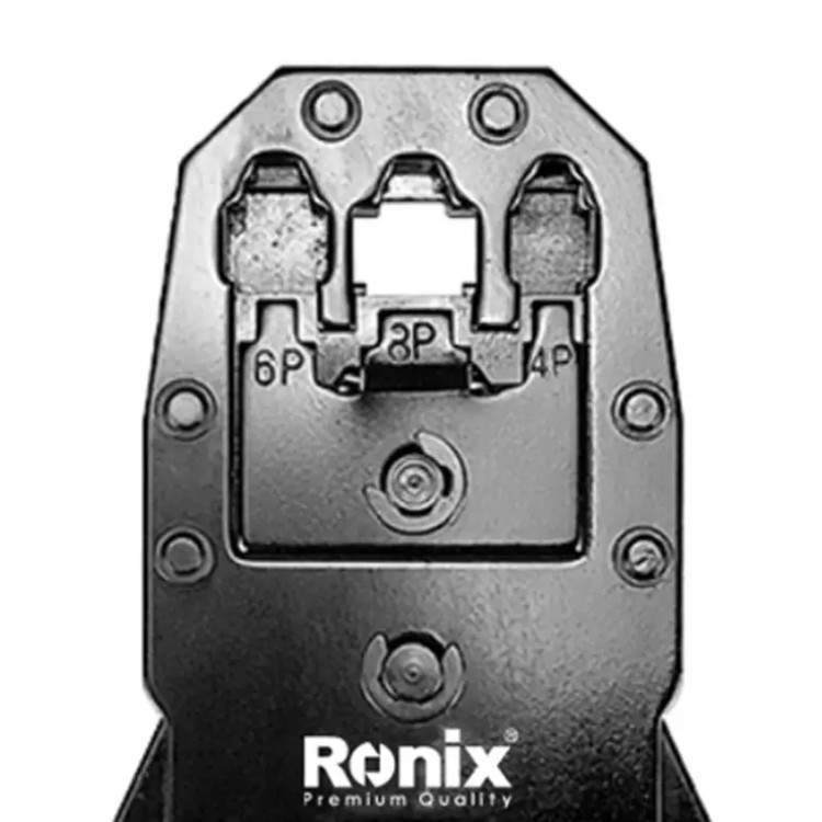 انبر سوکتزن تلفن و شبکه رونیکس | مدل RH-1830 | چندکاره و فولادی