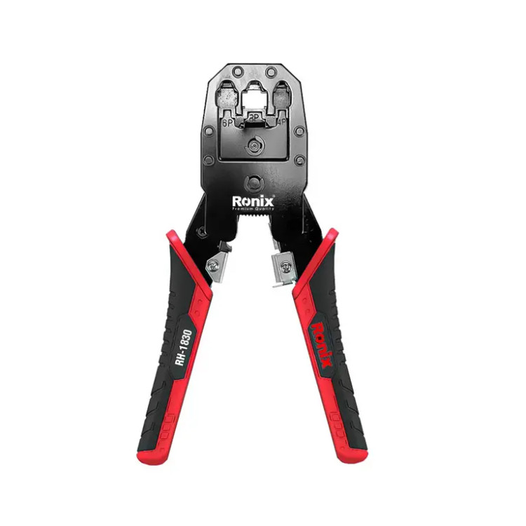 انبر سوکتزن تلفن و شبکه رونیکس | مدل RH-1830 | چندکاره و فولادی