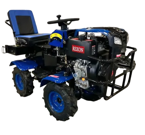 تیلر کولتیواتور 4 چرخ رکسان 12 اسب بخار