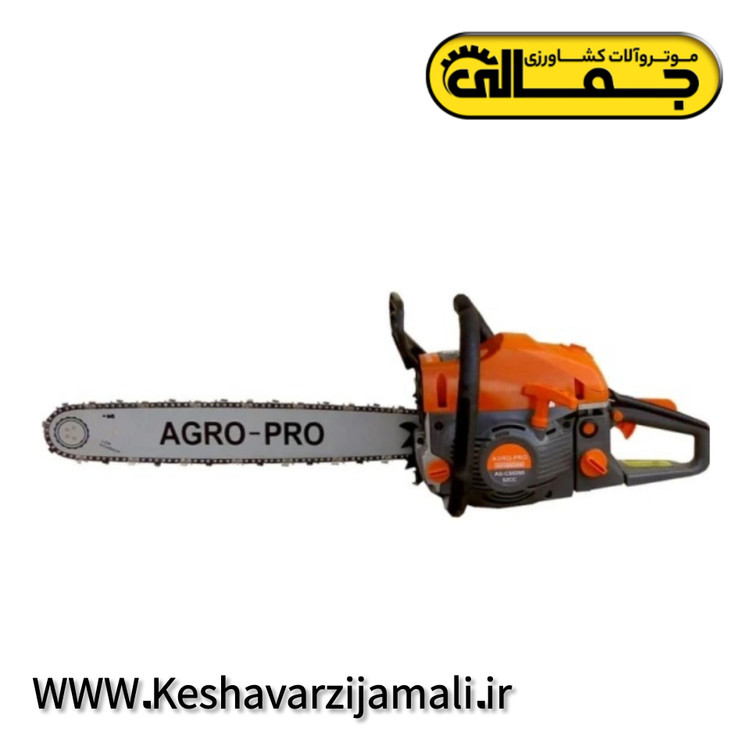 اره موتوری بنزینی اگرو تیغه ۵۰ سانت | مدل AG-CS5200 | موتور 52 سی سی