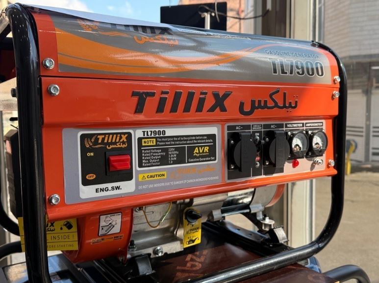موتور برق بنزینی ۳ کیلووات تیلکس مدل TL7900 | فوق‌العاده برای مغازه دار ها