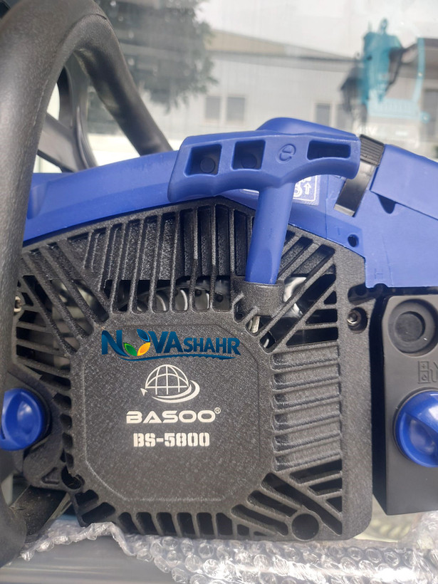 اره موتوری باسو BASOO مدل BS-5800 | اره زنجیری بنزینی 58 سیسی